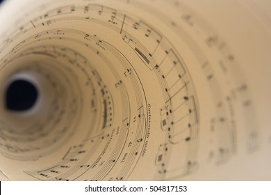 Music score pages