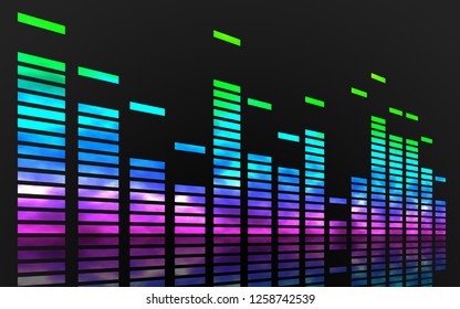 Music Spectrum Equilizer Beat