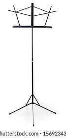 Music Stand Isolated On A White Background