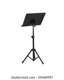 Music Stand Isolated On White