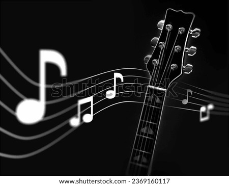 Similar – Image, Stock Photo guitar Leisure and hobbies