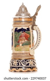 Musical German Beer Stein Cutout