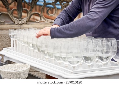 Musical Glasses Or Glass Harp