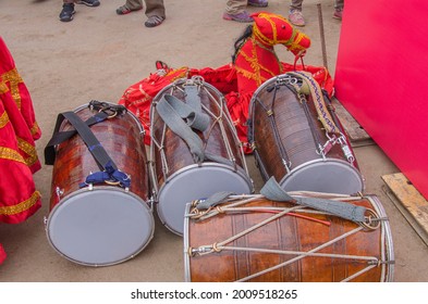 Musical Instruments In Jaisalmer Festival