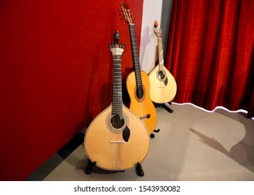 Musical Instruments Used By Portugal Fado Artists In Coimbra