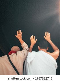 Muslim In Al Haram Mosque Makkah Tawaf , Measures.Saudi Arabia Makkah