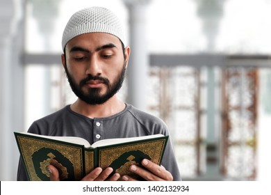 Religious Arab Muslim Man Reading Holy Stock Photo 1684267885 ...