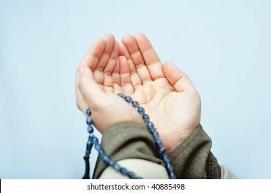 Muslim Praying Hands