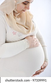 Muslim Pregnant Woman