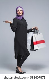 Muslim Woman Goes Shopping