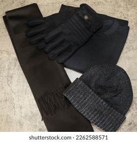 Must have winter essentials. Outwear accessory for men. - Powered by Shutterstock