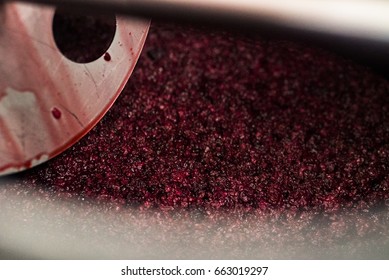 Must Plunger Boysenberry Wine Fermentation Wine Stock Photo 663019297 ...