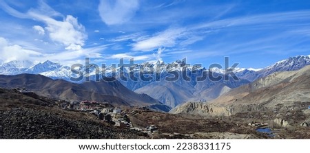 Mustang Nepal, 
Beautiful himalays and Muktinath Temple