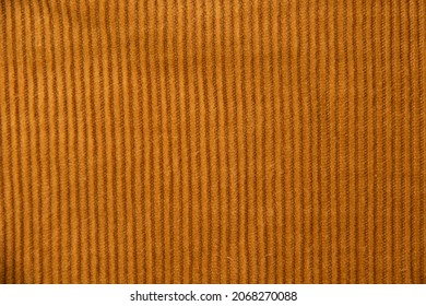 Mustard Color Corduroy Textile Texture