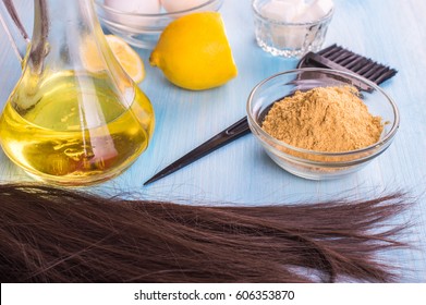 Mustard Mask For Hair. Ingredients.