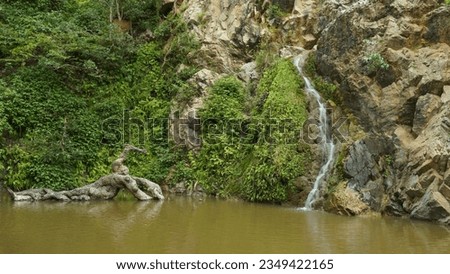 Muthyala Maduvu falls at Anekal Bangalore. Pearl valley waterfalls. Places to visit in Bengaluru. Tourist places in Karnataka India.