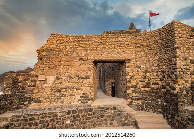 Mutrah Fort In Muscat, Oman