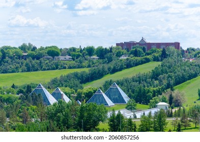 Muttart Conservatory At Edmonton Canada