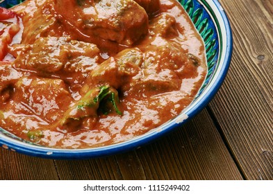 Mutton Afghani Korma, Afghan Meat Curry , Afghan Cuisine.