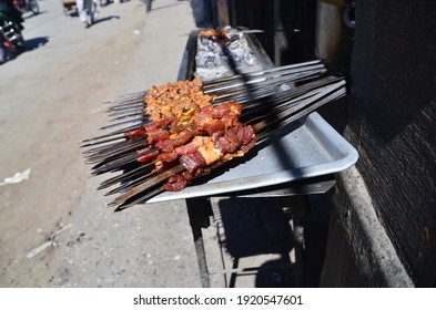 Mutton Seekh Kebab In Gilgit Of Pakistan