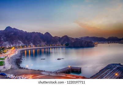 Muttrah Corniche in Muscat, Oman
