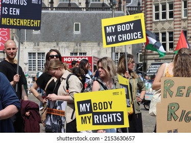 My Body My Choice protest in Amsterdam on May 7th 2022