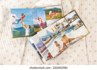 My Family Travel Photobooks, Open Photo Book