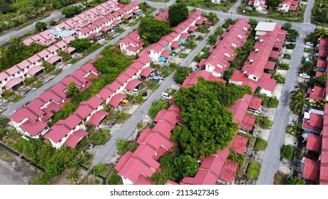 My Housing Aerial View In Limbang