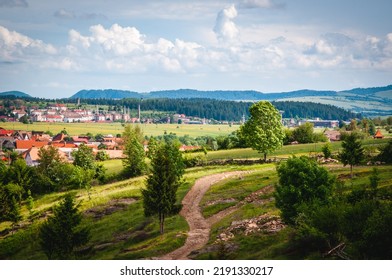 My Little Village With A Beautiful Landscape.