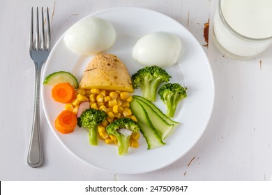 My Plate - Food Served To Be Attractive To Children 