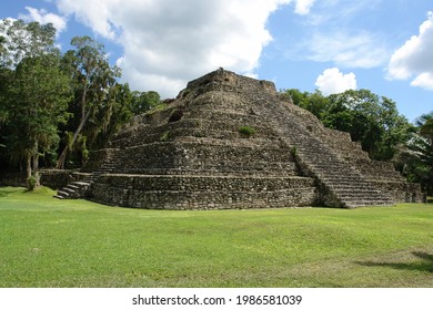 Myan Pyramid In Southern Mexico