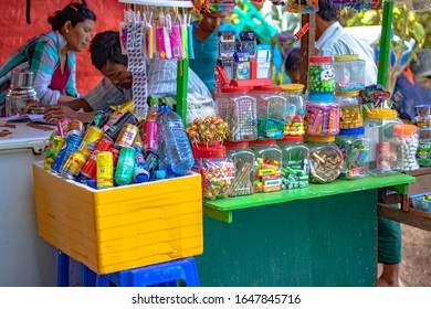 Myanmar Local Small Shops, Myanmar, December 20 2019