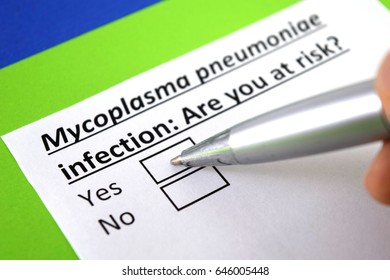 Mycoplasma Pneumoniae Infection  : Are You At Risk? Yes Or No