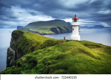 Mykines Lighthouse, Faroe Islands