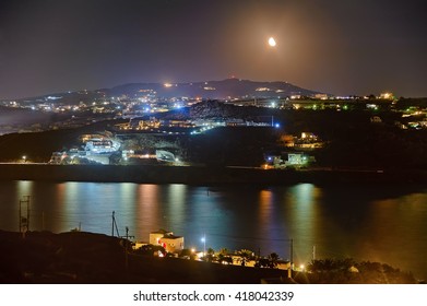 Mykonos At Night