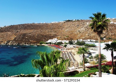 Mykonos Psarou Beach, Greece 