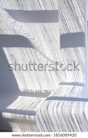 Similar – Image, Stock Photo shadow of a stair railing