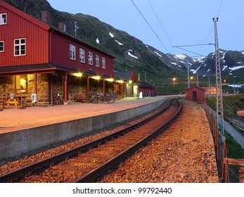 Myrdal Railway Station. Norway.