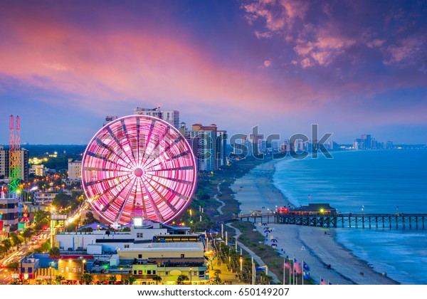 Myrtle Beach South Carolina Usa City Stock Photo (Edit Now) 650149207