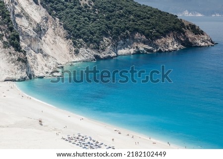 Myrtos beach, Kefalonia island, Greece