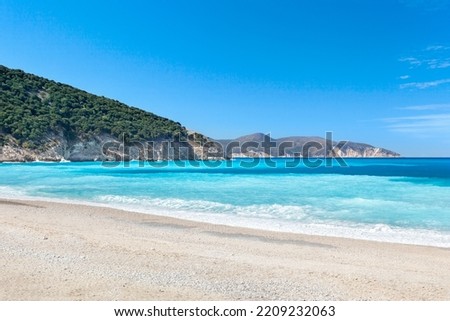 Myrtos beach, Kefalonia island, Greece
