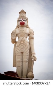 Mysore, India - June 27, 2018: Hanuman statue in Mysore India