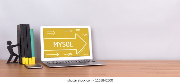 MYSQL AND WORKPLACE CONCEPT