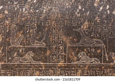 Mysterious Drawings On The Tomb Wall.