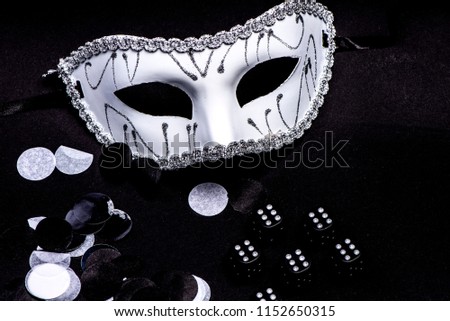 Mysterious Masks in black & white