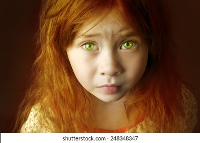 Girl Green Eyes Images Stock Photos Vectors Shutterstock