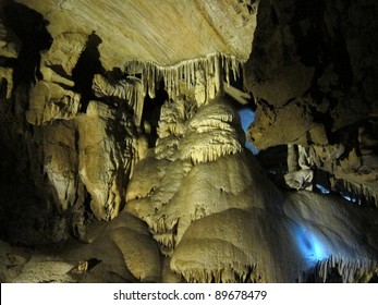 Mysterious Rock Formations In Crystal Cave, Sequoia National Park, California