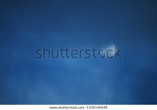 mystery moon with the\
cloud