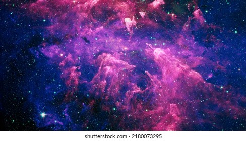 Mystical Beautiful Space Unforgettable Diverse Space Stock Photo ...