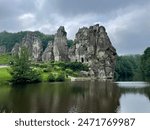 the mystical Externsteine ​​in the Teutoburg Forest